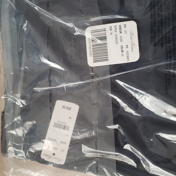 Brooks Brothers Washed Chino 10" Bermuda Shorts (Navy/36M) - Picture 3 of 4